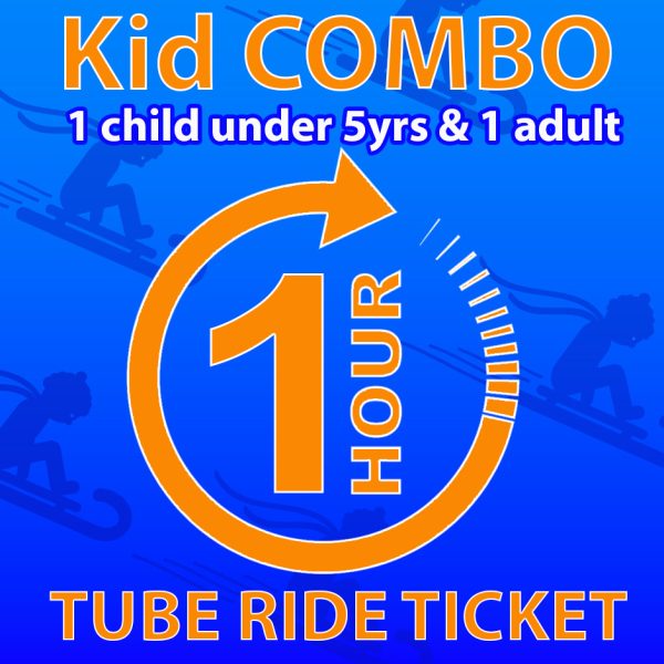 1 hour  2 Rider Combo Ticket